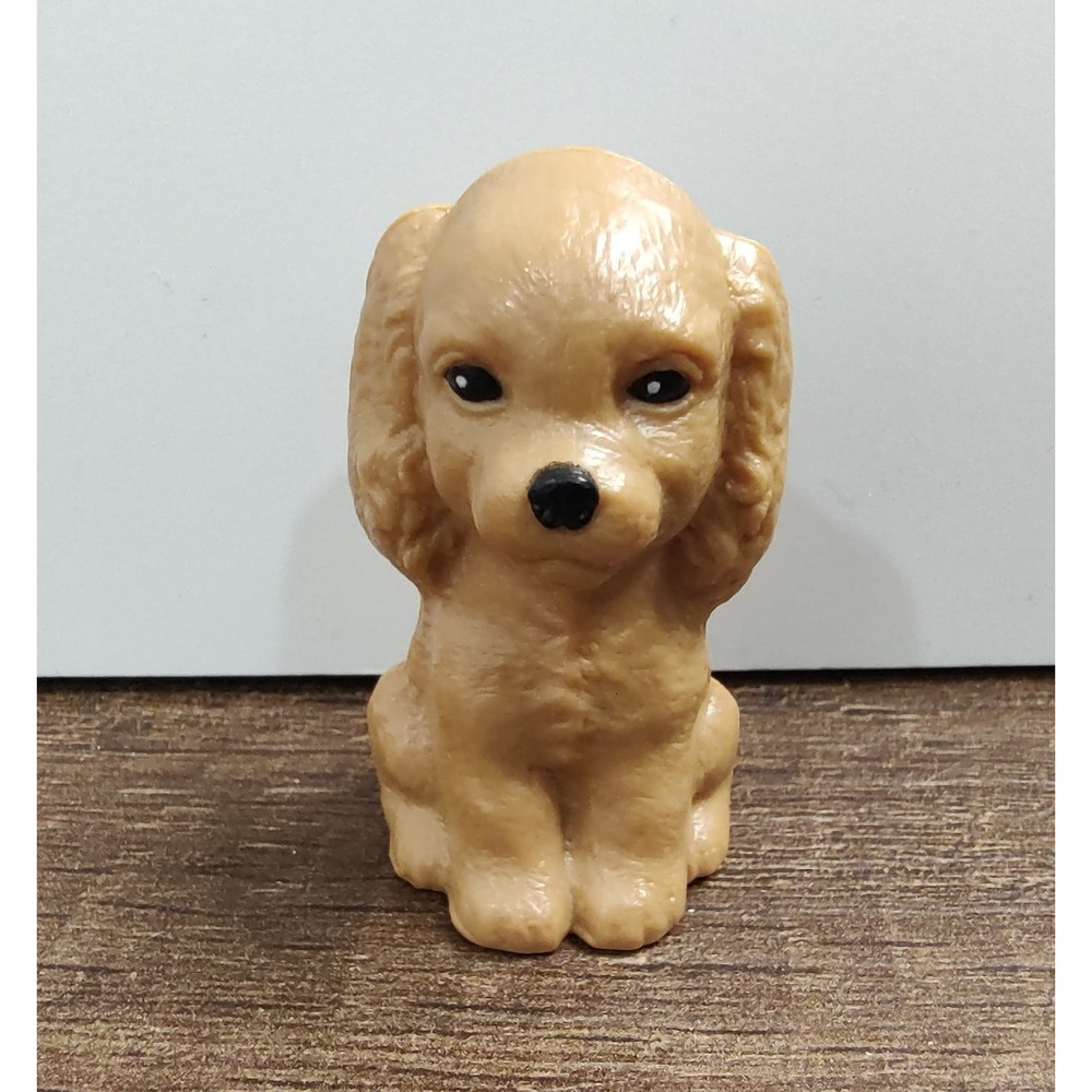 1999 Mattel Barbie Pet Loving Tan Dog Toy Cocker Spaniel Z19